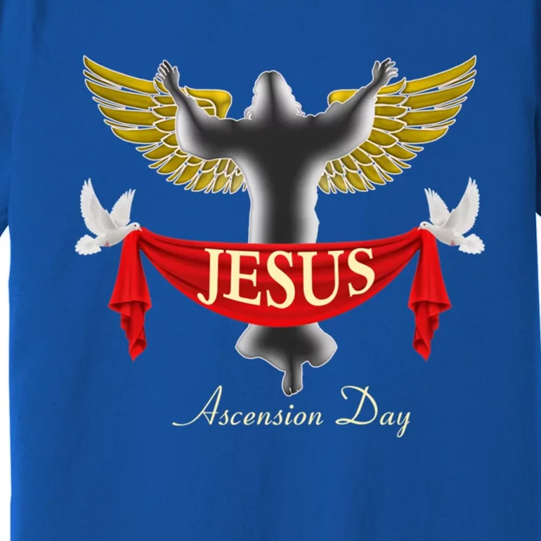 Happy Ascension And Easter Day Of Jesus Christ With Pigeon Gift Premium T-Shirt