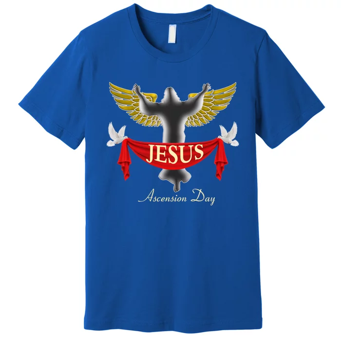 Happy Ascension And Easter Day Of Jesus Christ With Pigeon Gift Premium T-Shirt