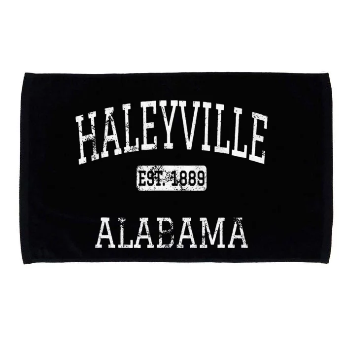 Haleyville Alabama Al Vintage Microfiber Hand Towel