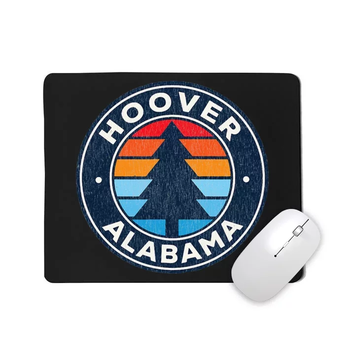 Hoover Alabama Al Vintage Graphic Retro 70s Mousepad