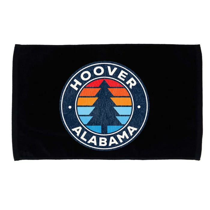 Hoover Alabama Al Vintage Graphic Retro 70s Microfiber Hand Towel