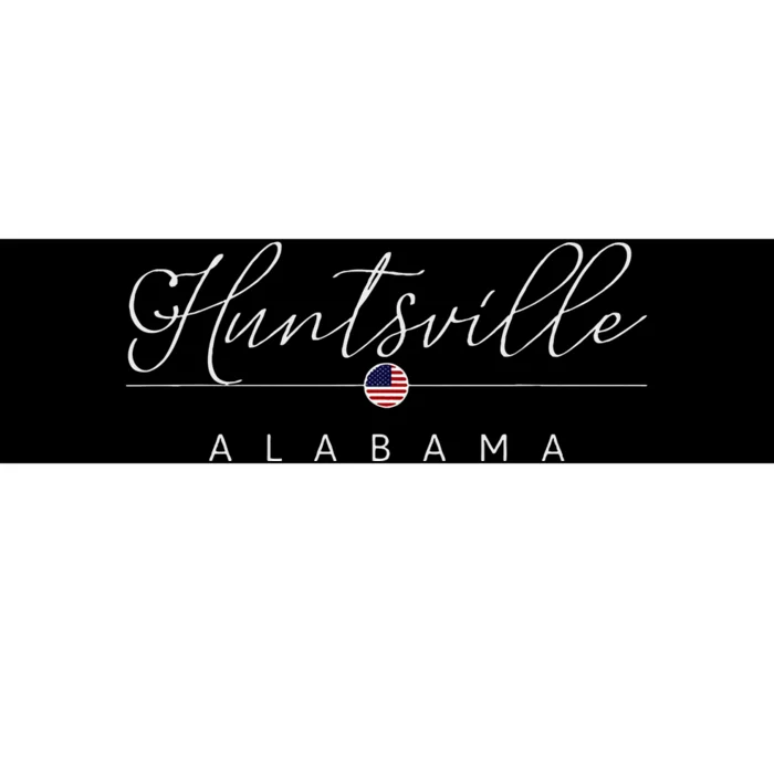 Huntsville Alabama Al On Huntsville Bumper Sticker