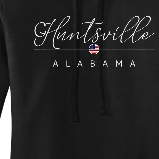 Huntsville Alabama Al On Huntsville Women's Pullover Hoodie