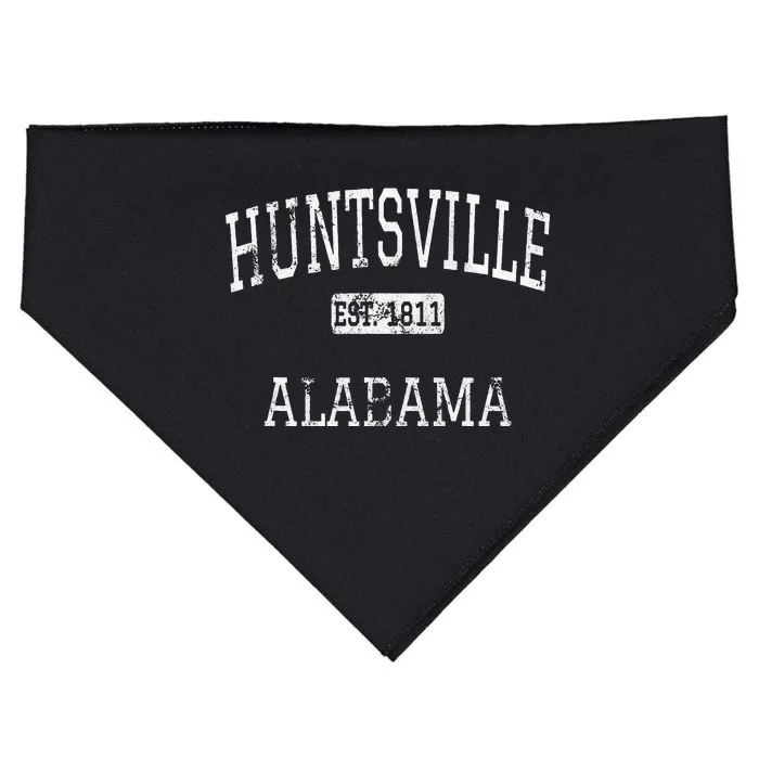 Huntsville Alabama Al Vintage USA-Made Doggie Bandana