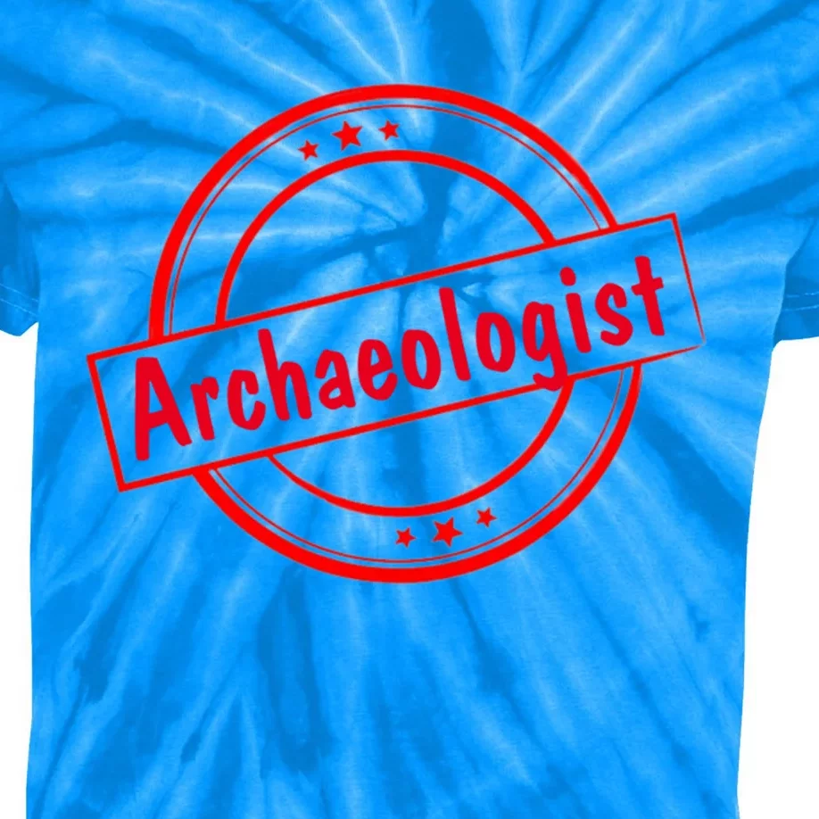 Humorous Archaeologist Archaeology Meaningful Gift Kids Tie-Dye T-Shirt