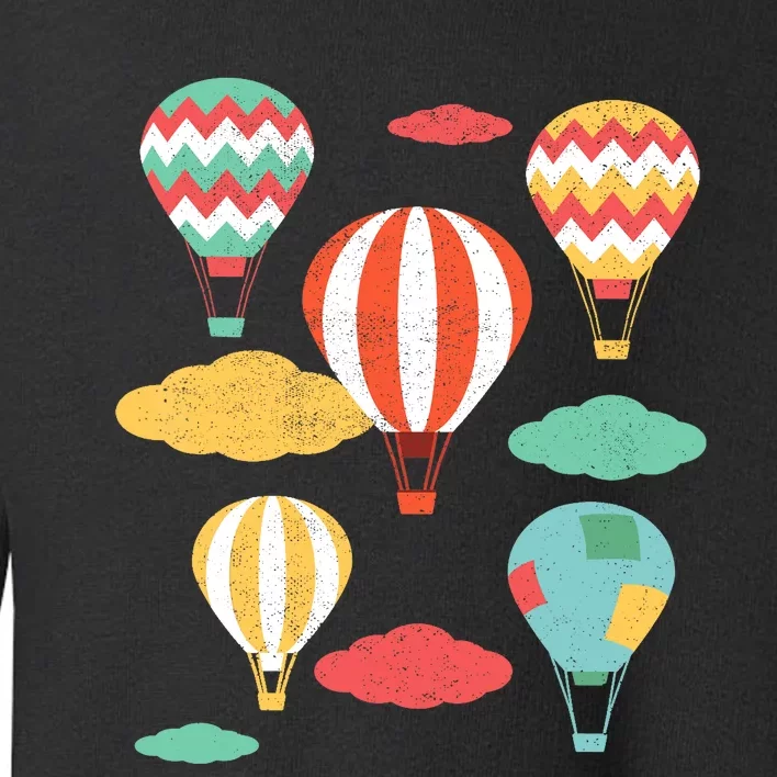 Hot Air Balloon Balloonist Hot Air Balloon Ride Toddler Sweatshirt