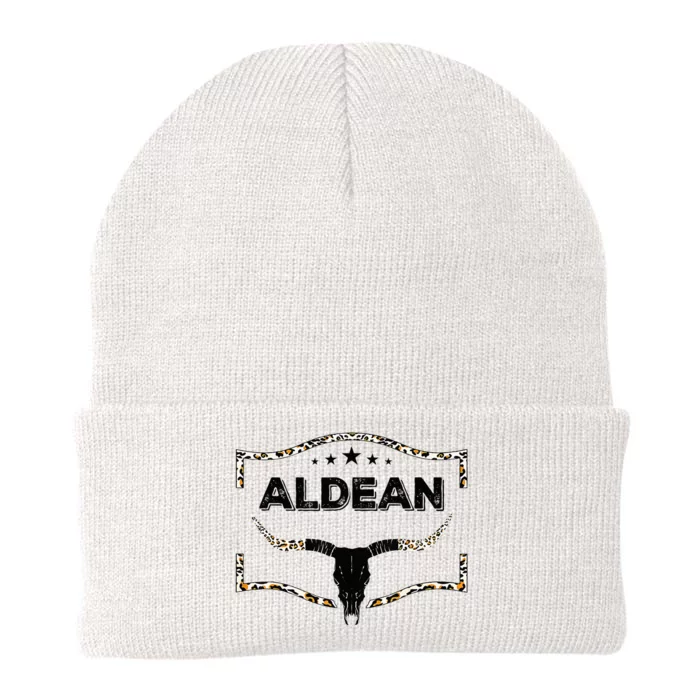 Howdy Aldean Bull Skull Aldean Western Country Aldean Cowboy Knit Cap Winter Beanie