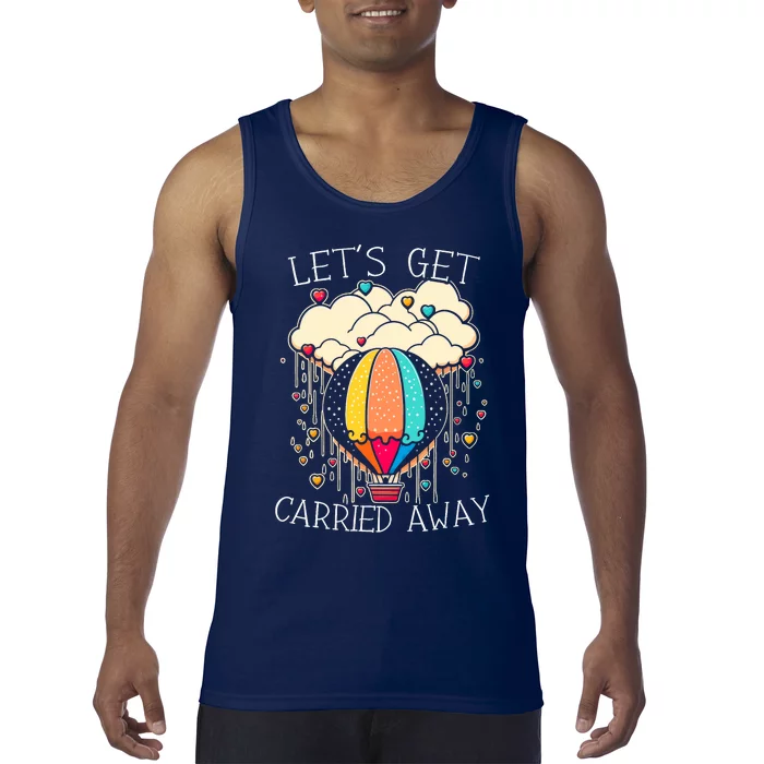 Hot Air Balloon Ride Balloonist Ballooning Gas Balloon Tank Top