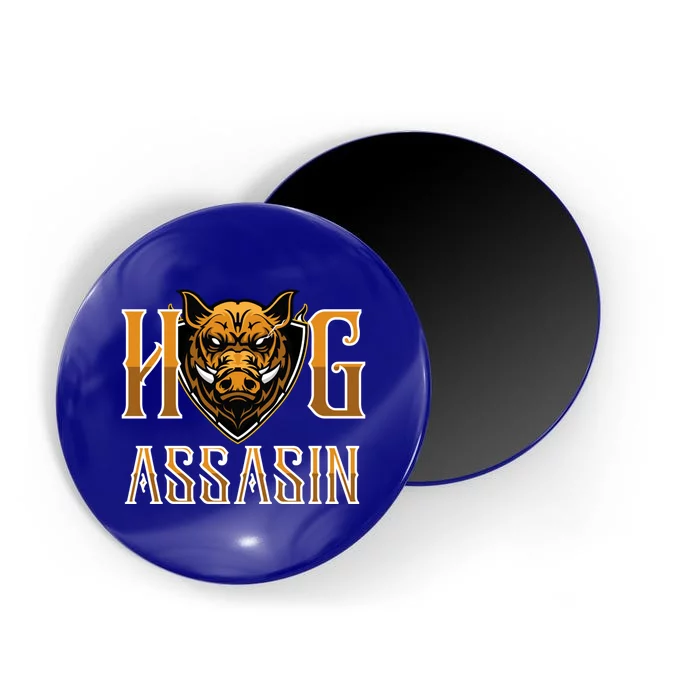 Hog And Boar Assasin Animal Hunter Hog Gift Magnet