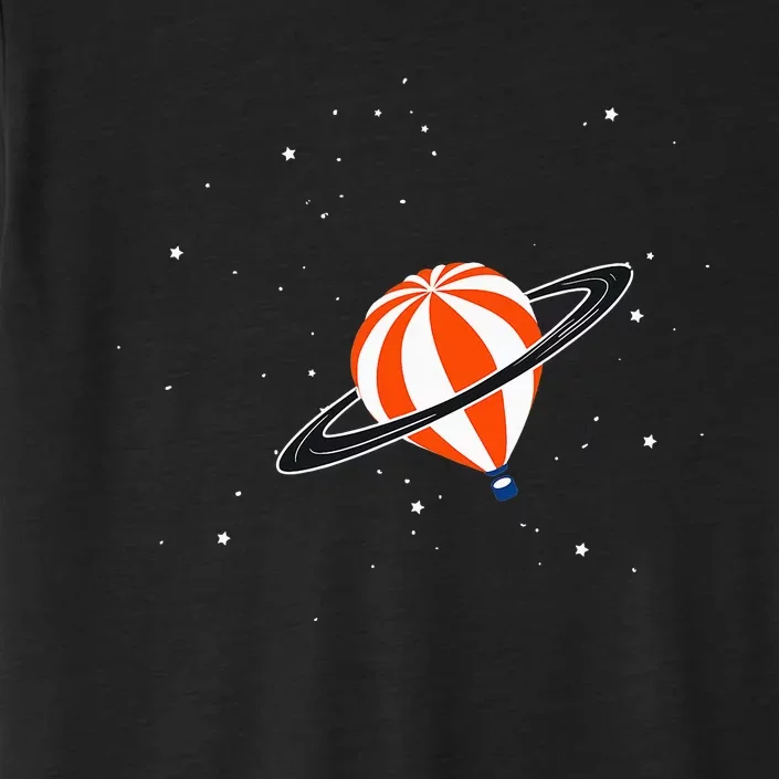 hot air balloon adventure ballooning space ChromaSoft Performance T-Shirt