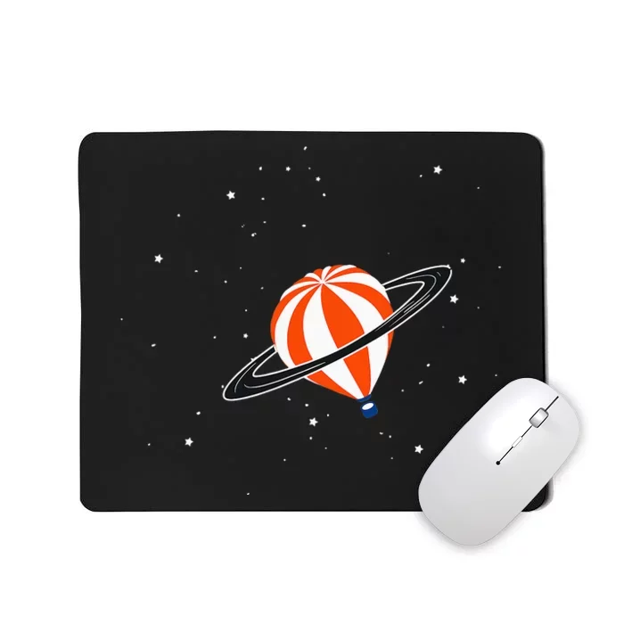 hot air balloon adventure ballooning space Mousepad