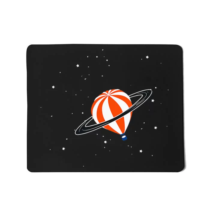 hot air balloon adventure ballooning space Mousepad