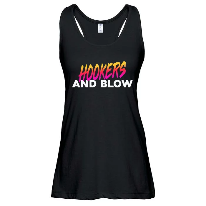 Hookers And Blow Funny Meme Ladies Essential Flowy Tank