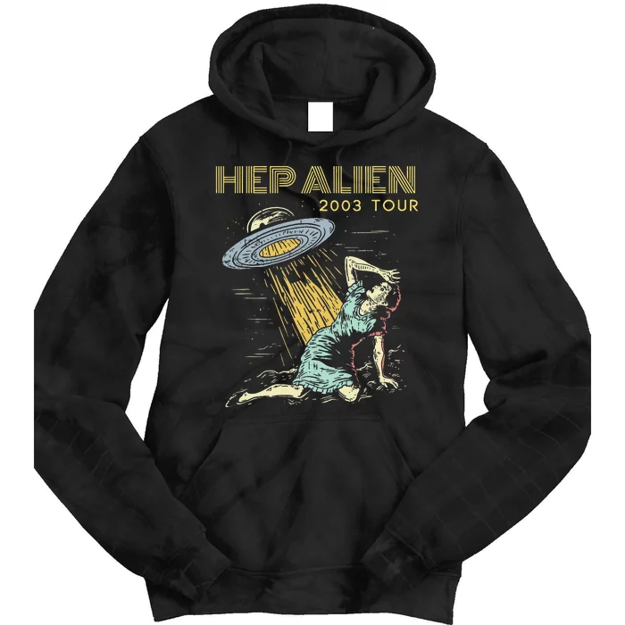 Hep Alien Band Pop Culture Tie Dye Hoodie