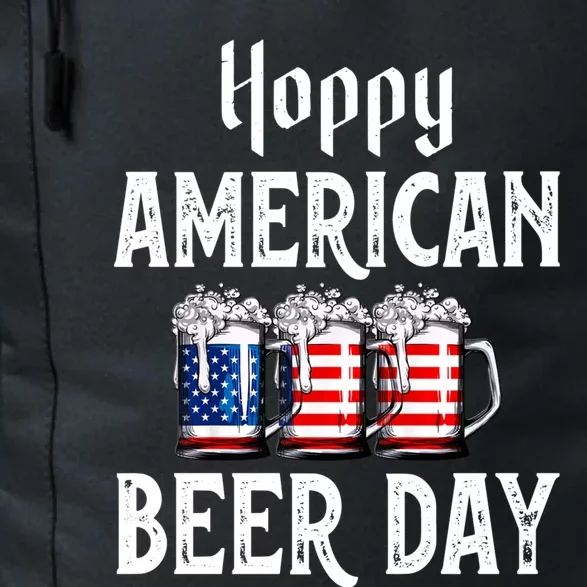 Hoppy American Beer Day Usa Flag Beer Lover Craft Brewer Cool Gift Daily Commute Backpack