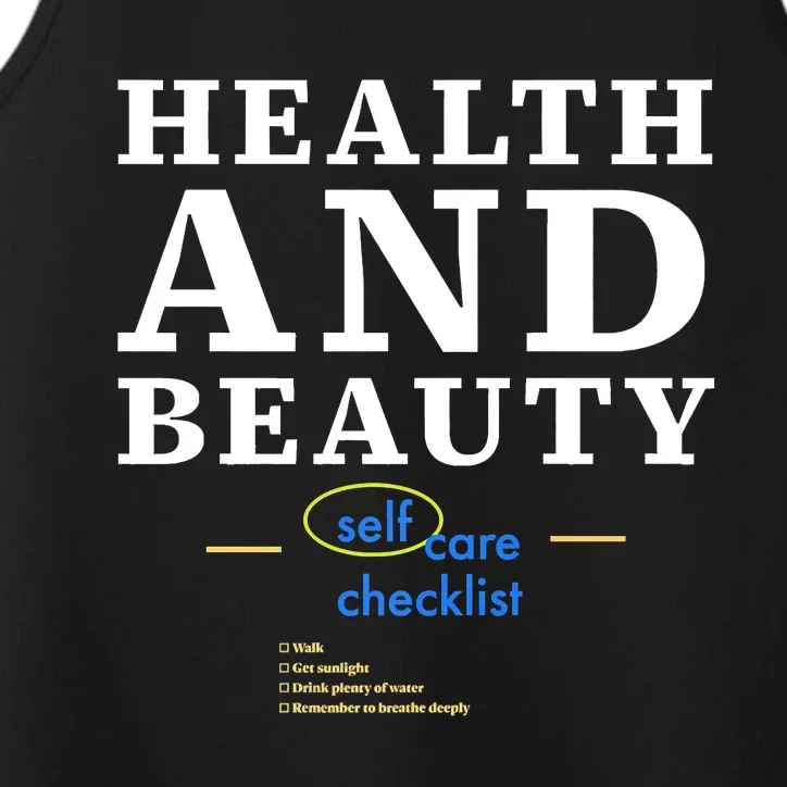 HEALTH And BEAUTY Performance Tank