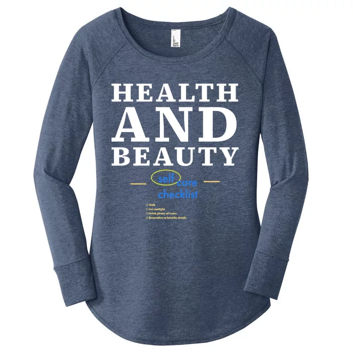 HEALTH And BEAUTY Women's Perfect Tri Tunic Long Sleeve Shirt