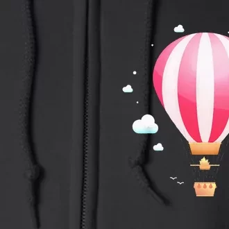 Hot Air Balloon Ride Festival Full Zip Hoodie