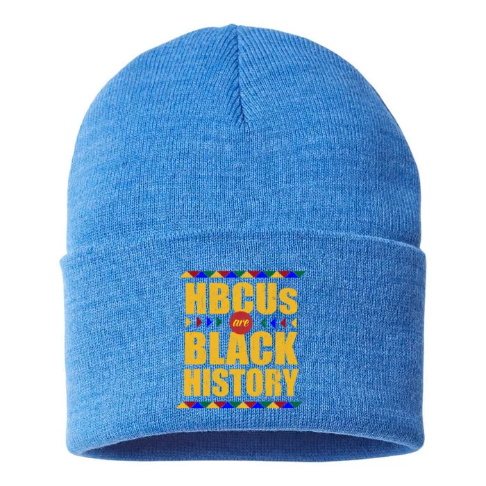 Hbcus Are Black History (Month) Tribal Gift Sustainable Knit Beanie