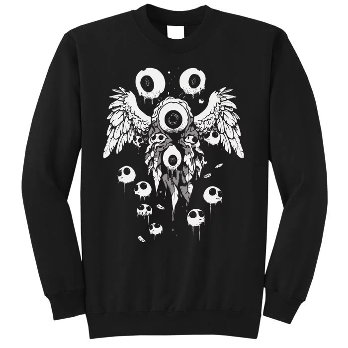 Harajuku Alt Clothing Weirdcore Grunge Punk Emo Creepy Tall Sweatshirt