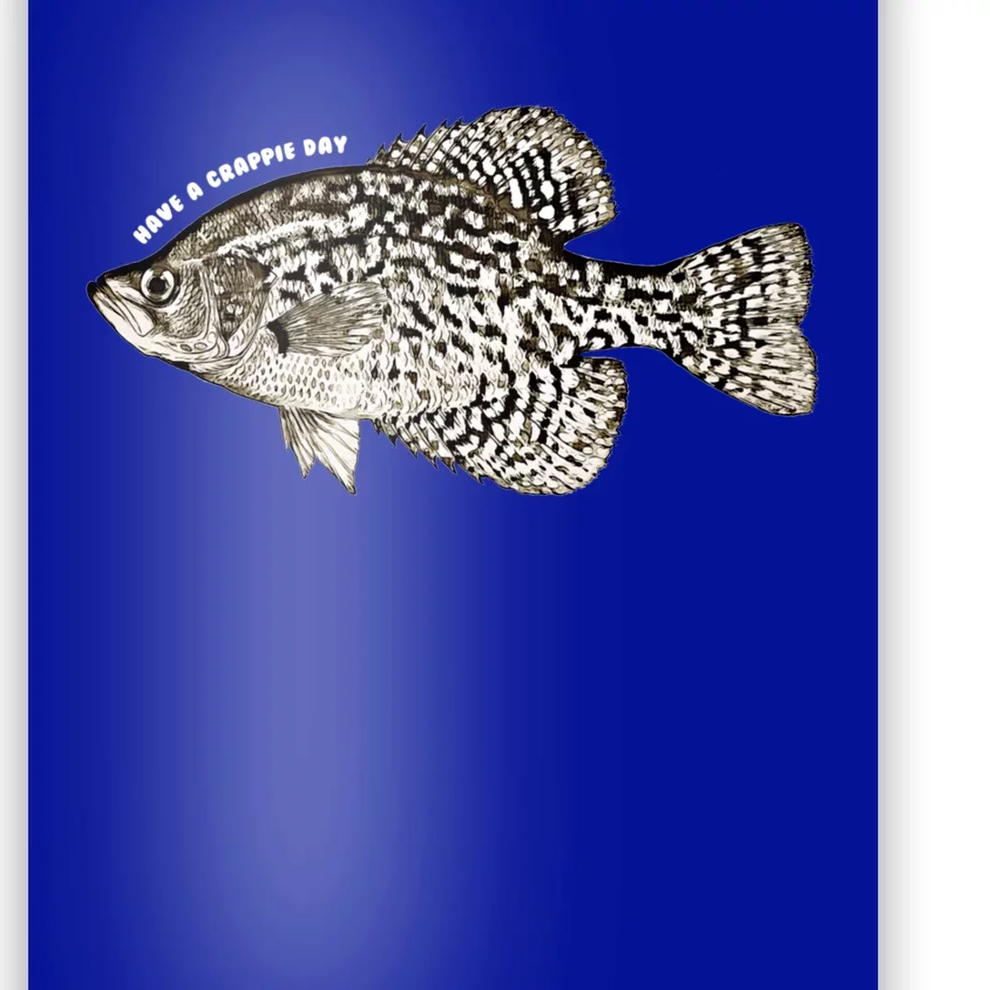 Have A Crappie Day Fishing Cool Gift Poster