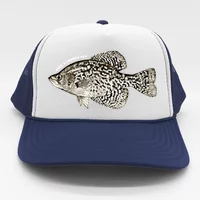 Have A Crappie Day Panfish Funny Fishing Trucker Hat