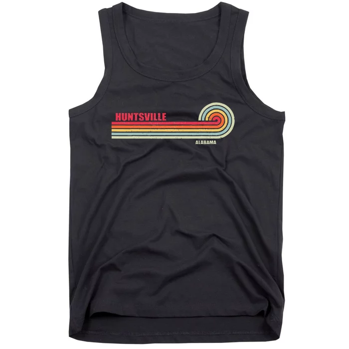 Huntsville Alabama City State Hometown Vintage Tank Top