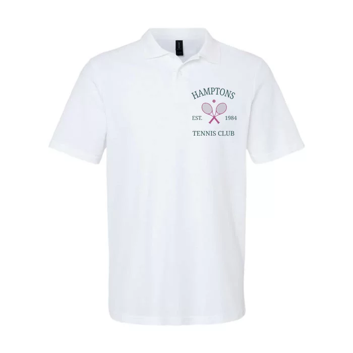 Hamptons Athletics California Tennis Club Racquet Prep Softstyle Adult Sport Polo