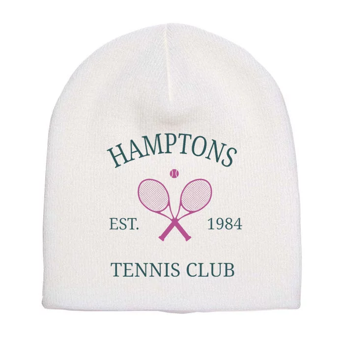 Hamptons Athletics California Tennis Club Racquet Prep Short Acrylic Beanie