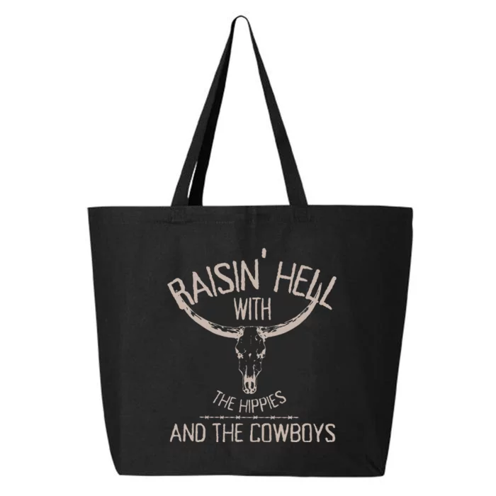 Hippies And Cowboys Western Cowhide Cowgirls 25L Jumbo Tote