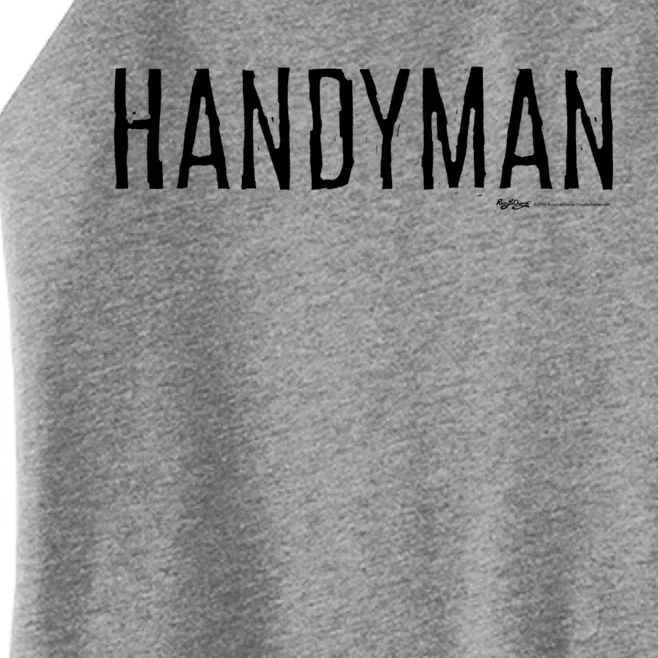 Handy And Carpenter Gift Women’s Perfect Tri Rocker Tank