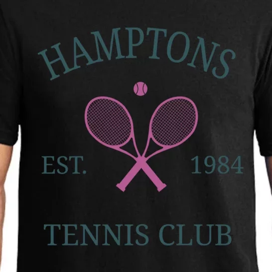 Hamptons Athletics California Tennis Club Racquet Prep Gift Pajama Set