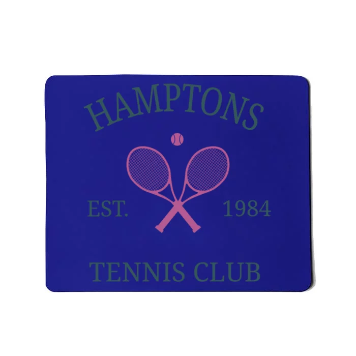 Hamptons Athletics California Tennis Club Racquet Prep Gift Mousepad