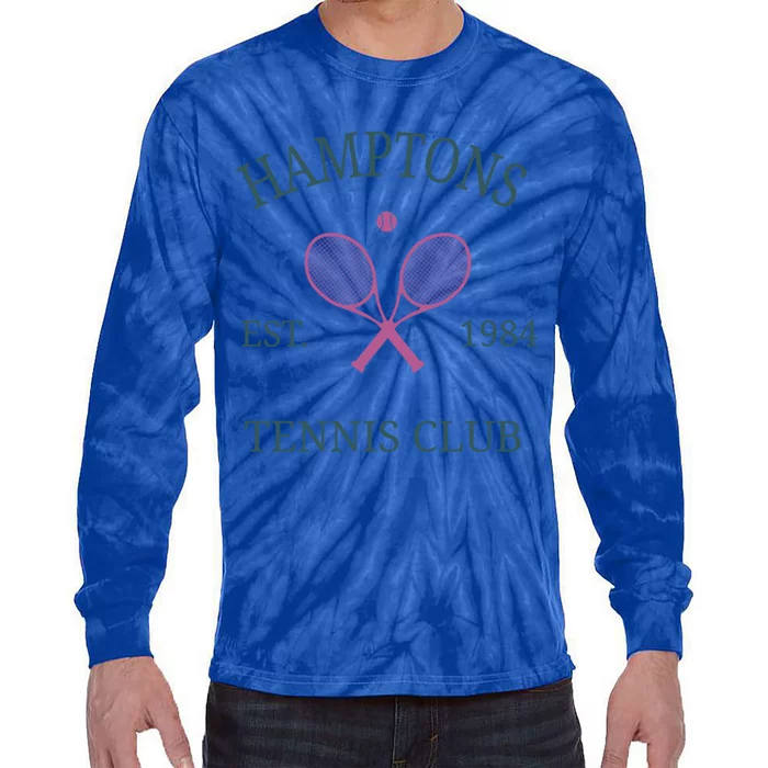 Hamptons Athletics California Tennis Club Racquet Prep Gift Tie-Dye Long Sleeve Shirt