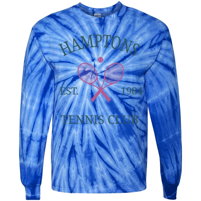 Hamptons Athletics California Tennis Club Racquet Prep Gift Tie-Dye Long Sleeve Shirt