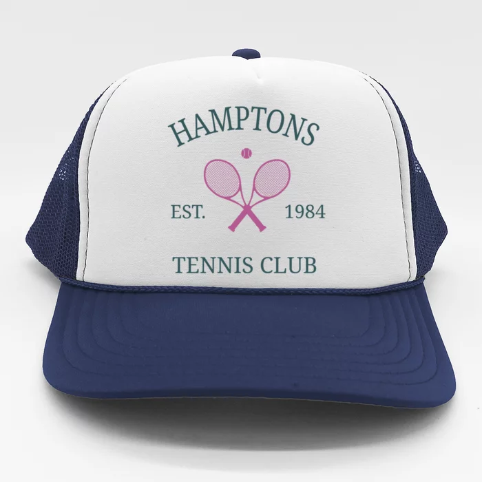 Hamptons Athletics California Tennis Club Racquet Prep Gift Trucker Hat