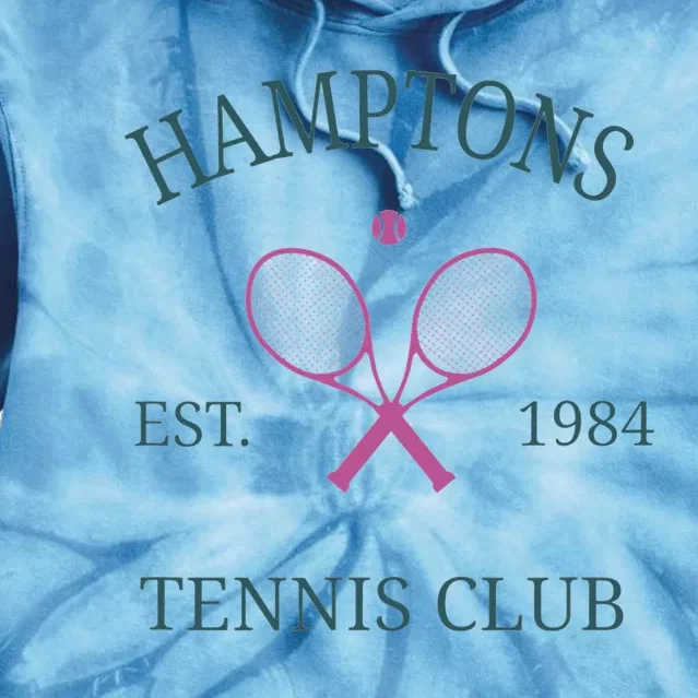 Hamptons Athletics California Tennis Club Racquet Prep Tie Dye Hoodie