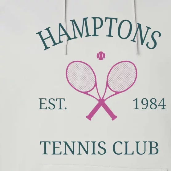 Hamptons Athletics California Tennis Club Racquet Prep Performance Fleece Hoodie