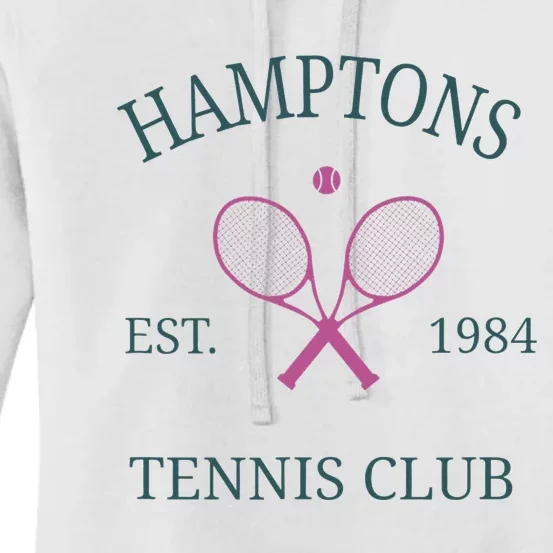 Hamptons Athletics California Tennis Club Racquet Prep Women's Pullover Hoodie