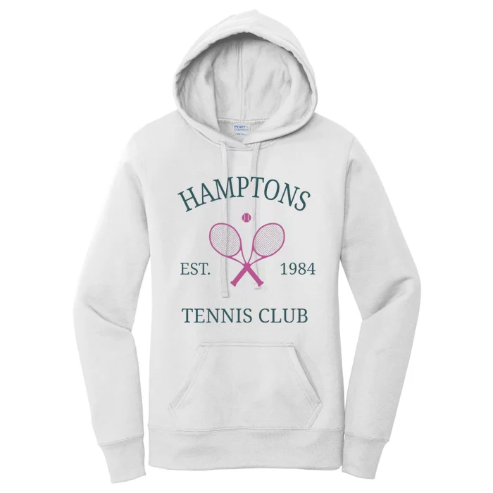 Hamptons Athletics California Tennis Club Racquet Prep Women's Pullover Hoodie