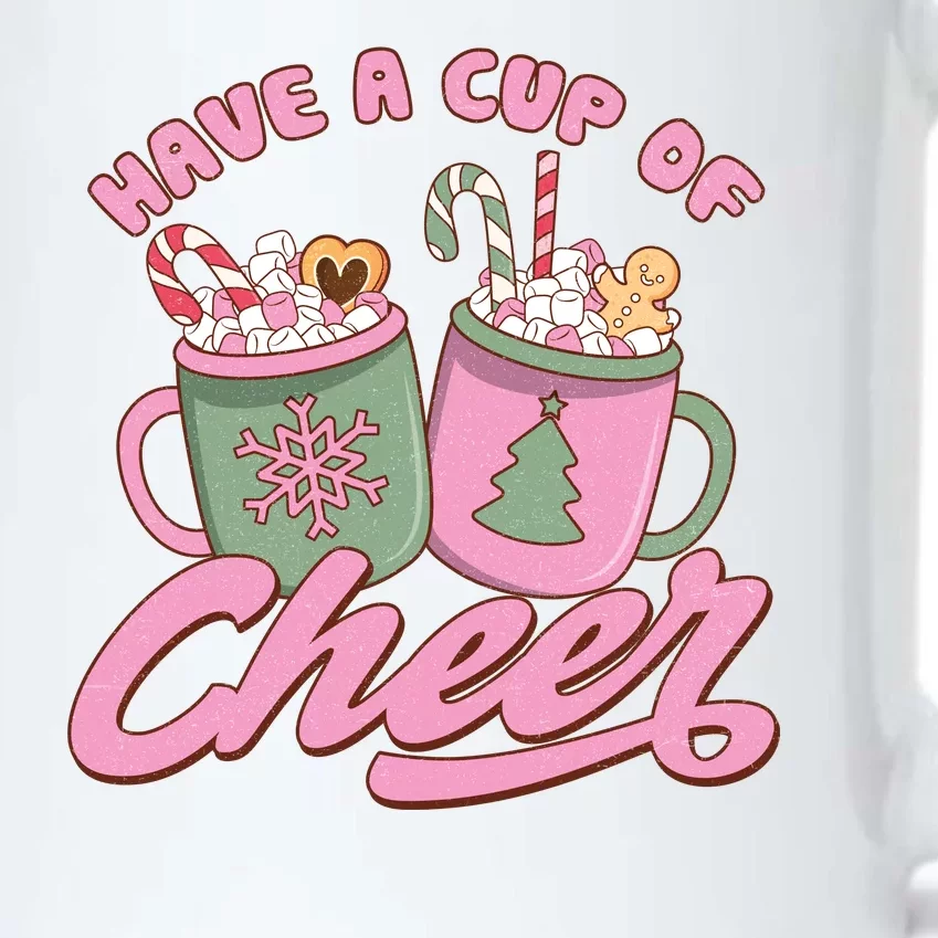 Have A Cup Of Cheer Cute Christmas Holiday Black Color Changing Mug