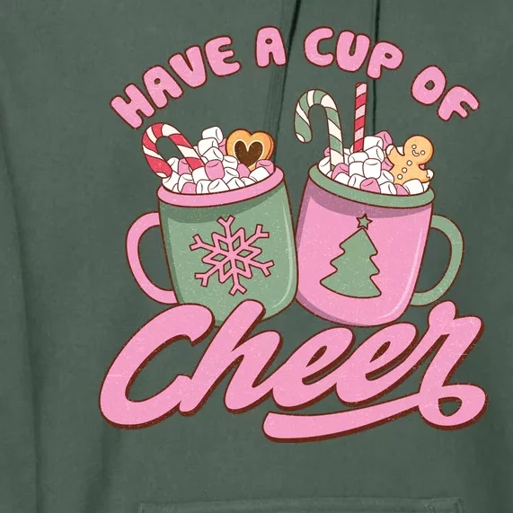 Have A Cup Of Cheer Cute Christmas Holiday Premium Hoodie