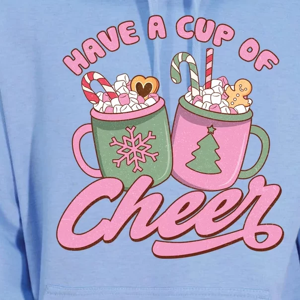 Have A Cup Of Cheer Cute Christmas Holiday Unisex Surf Hoodie