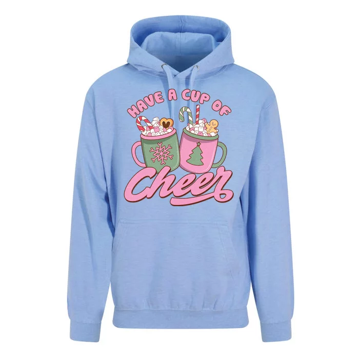 Have A Cup Of Cheer Cute Christmas Holiday Unisex Surf Hoodie