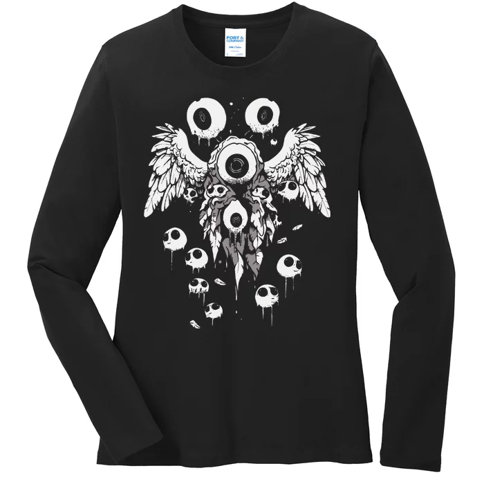 Harajuku Alt Clothing Weirdcore Grunge Punk Emo Creepy Ladies Long Sleeve Shirt