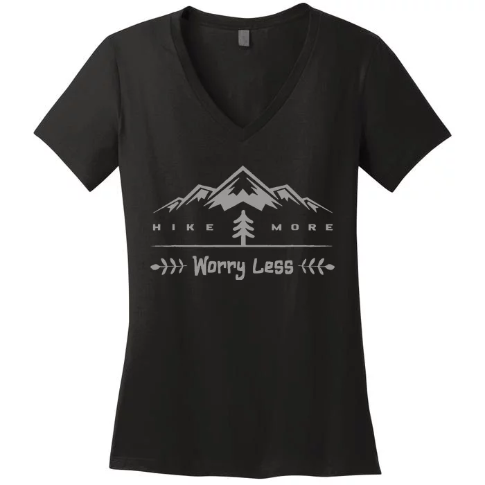 Hiking Apparel Camping Outdoor Backpacking Hiking Women's V-Neck T-Shirt