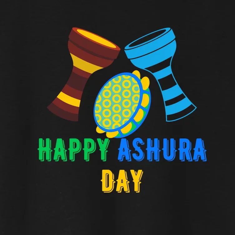 Happy Ashura Day Women's Crop Top Tee