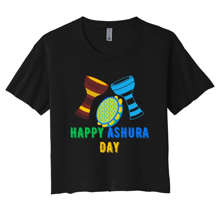 Happy Ashura Day Women's Crop Top Tee