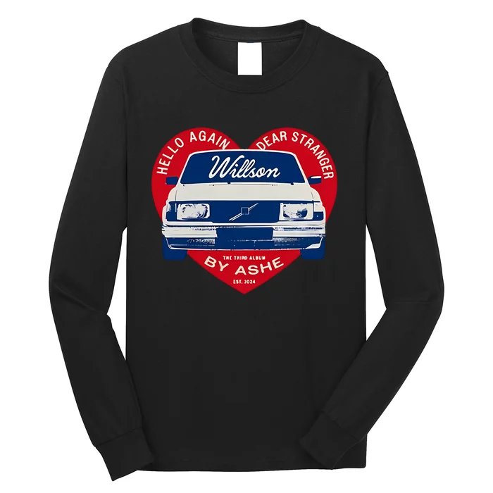 Hello Again Dear Stranger Willson Car By Ashe Long Sleeve Shirt