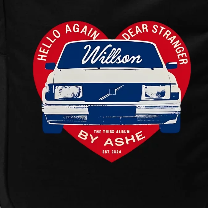 Hello Again Dear Stranger Willson Car By Ashe Impact Tech Backpack